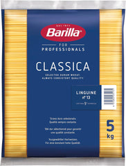 Barilla Paste Grâu Dur Bavette Nr. 13 – 5kg