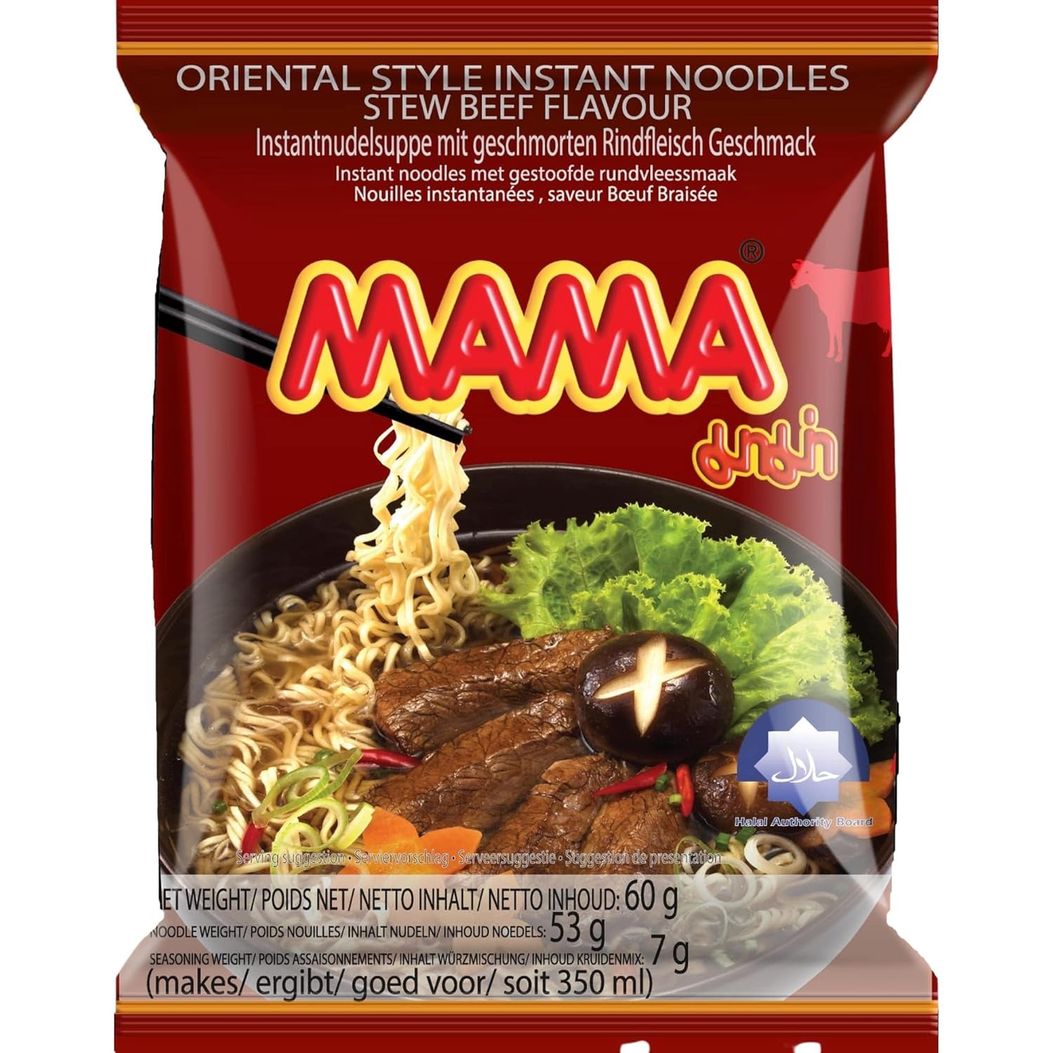 MAMA - Tăiței instant cu legume - (1 x 60g)