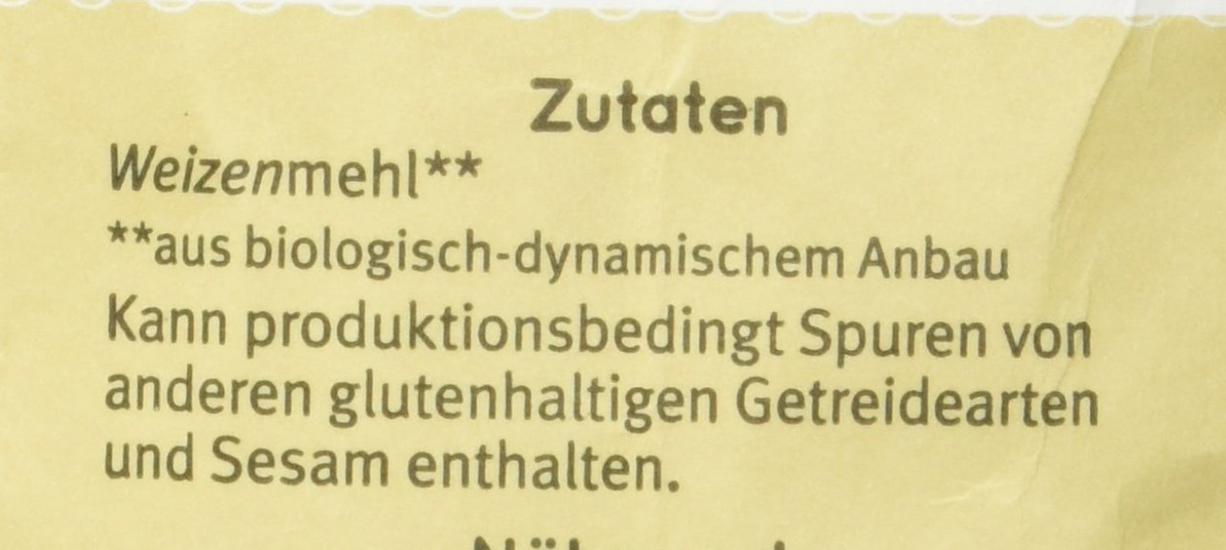 Făină de grâu Hof tip 550 Demeter, 1 kg