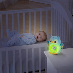 Bufniță de pluș Vtech Baby Luminous - Ajutor liniștitor de pluș cu lumină de noapte, 3 cântece cântate și 33 de melodii - Pentru copii cu vârsta cuprinsă între 0-36 luni Jucarii Bebe Naty Shop