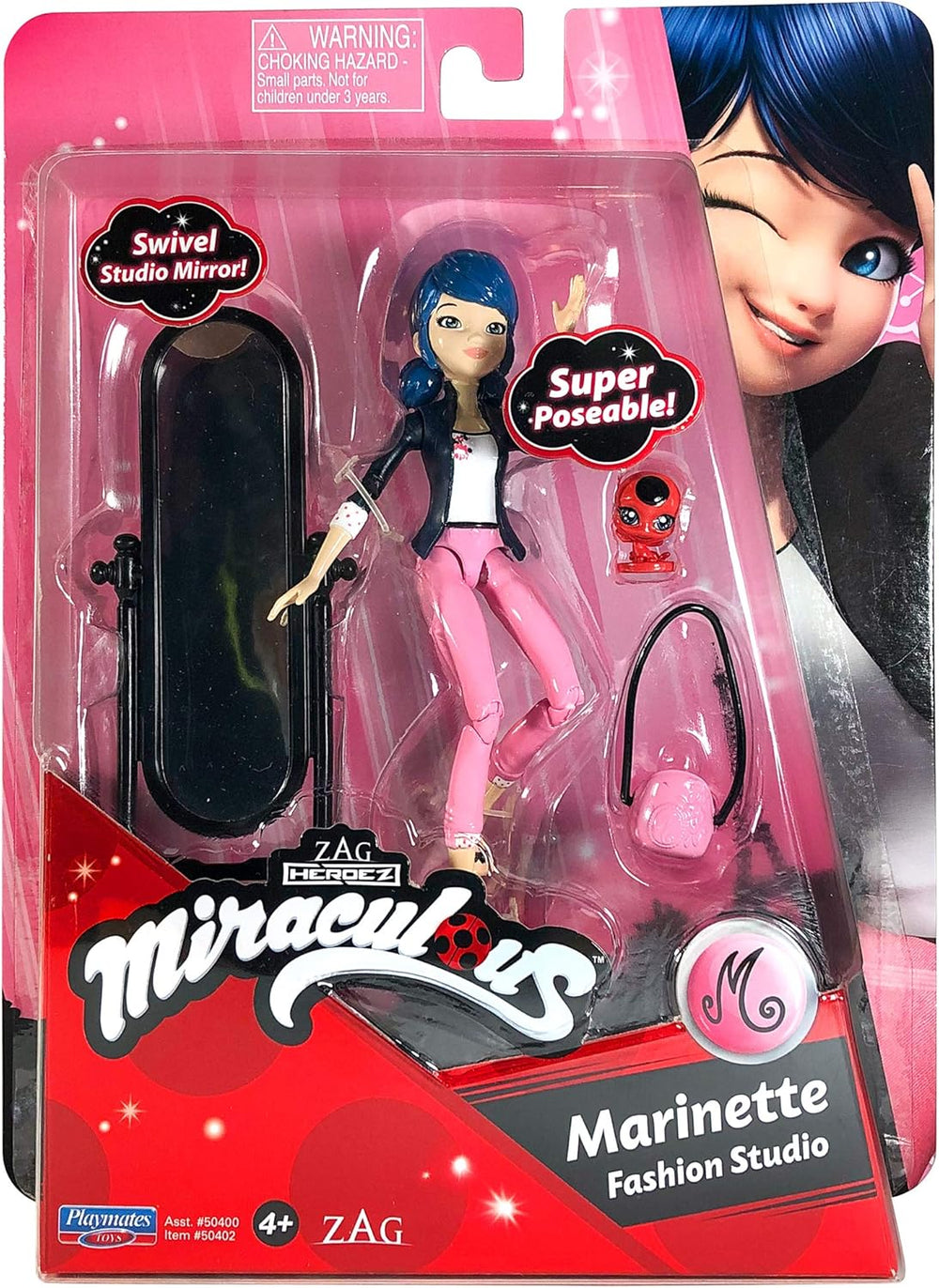 Bandai - Miraculous Ladybug - Mini-Puppe 12 cm - Rena-Rouge - P50404
