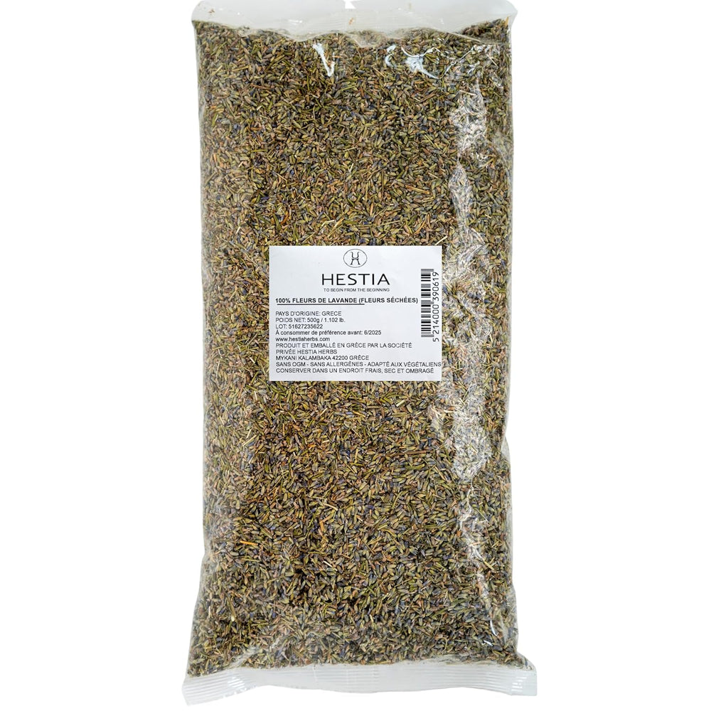 Hestia Herbs Griechischer getrockneter Oregano 500 g, Allergenfrei – Vegan – GVO-frei