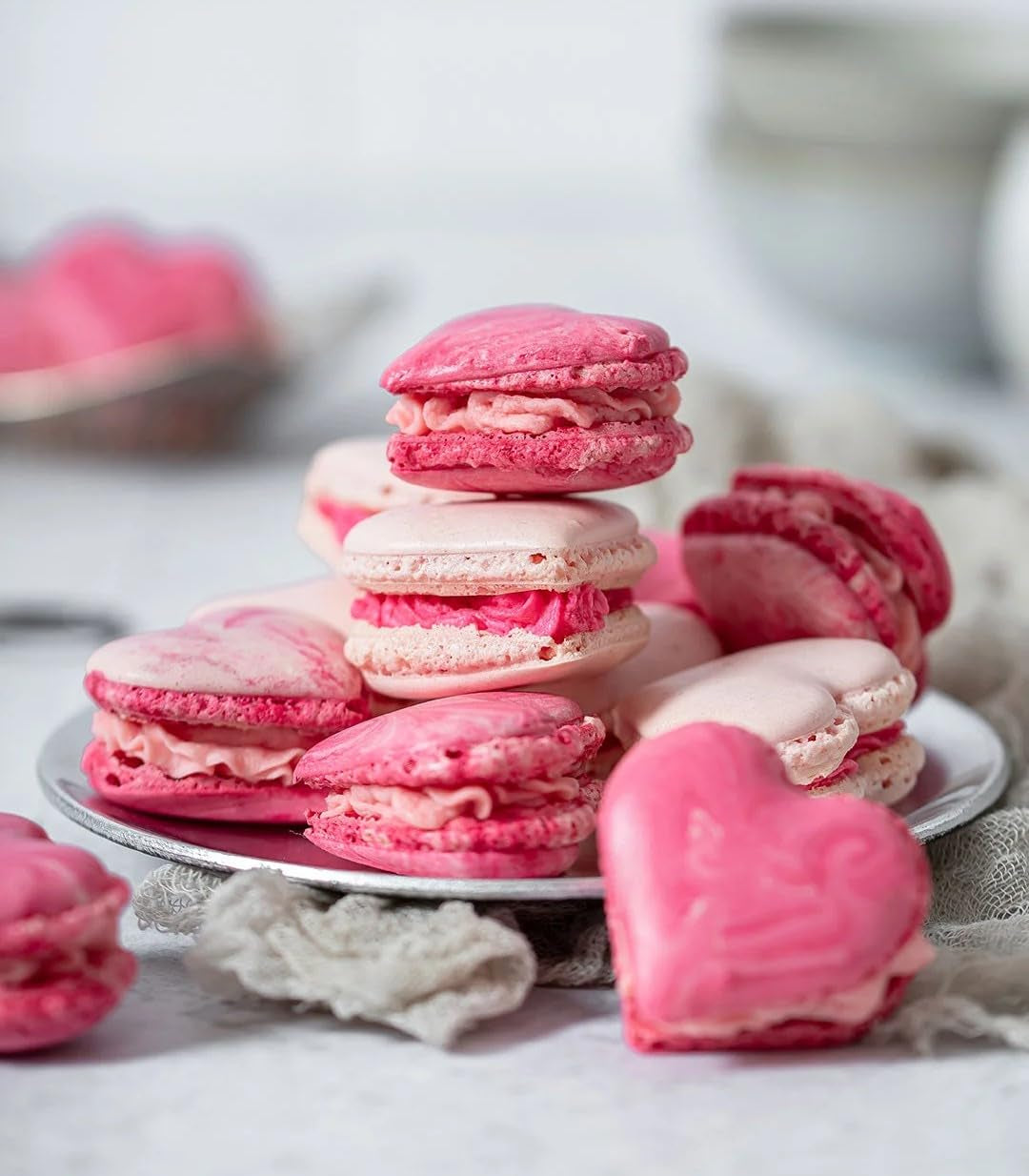 Colorant alimentar organic RUF roz vată de zahăr, cu sirop de agave pentru colorarea glazurii și pentru prăjituri decorative, fără gluten și vegan, 1 x 25g