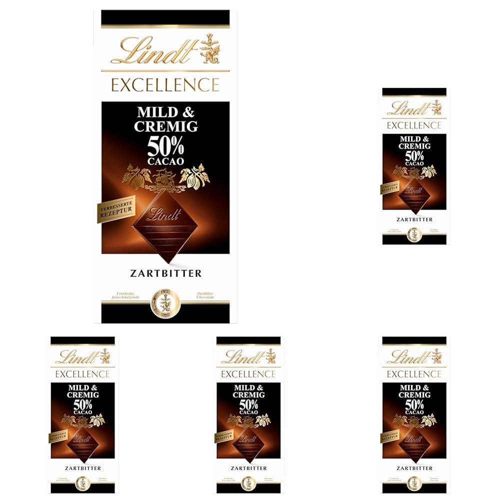 Lindt Ciocolată | Baton EXCELLENCE 85% Cacao | 100g | Ciocolată Extra Neagră | Baton de Ciocolată Vegană