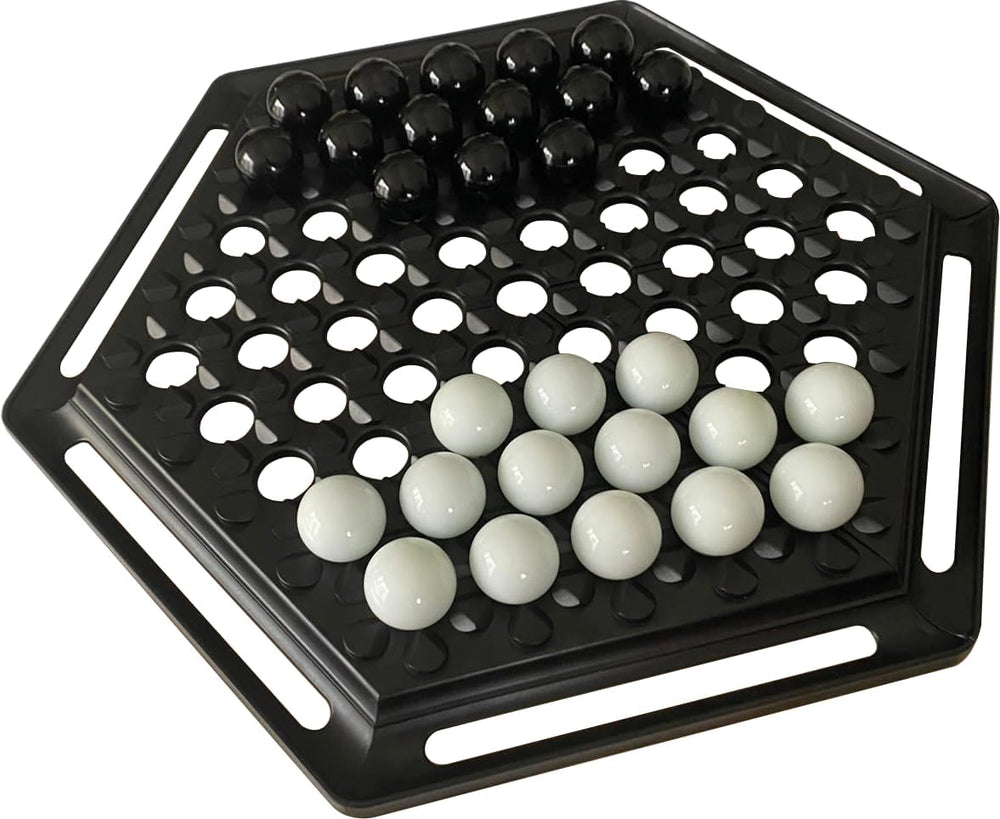 Asmodee, Abalone, Joc de familie, Joc de strategie, 2 jucători, Vârste 7+, 20+ minute, Germană