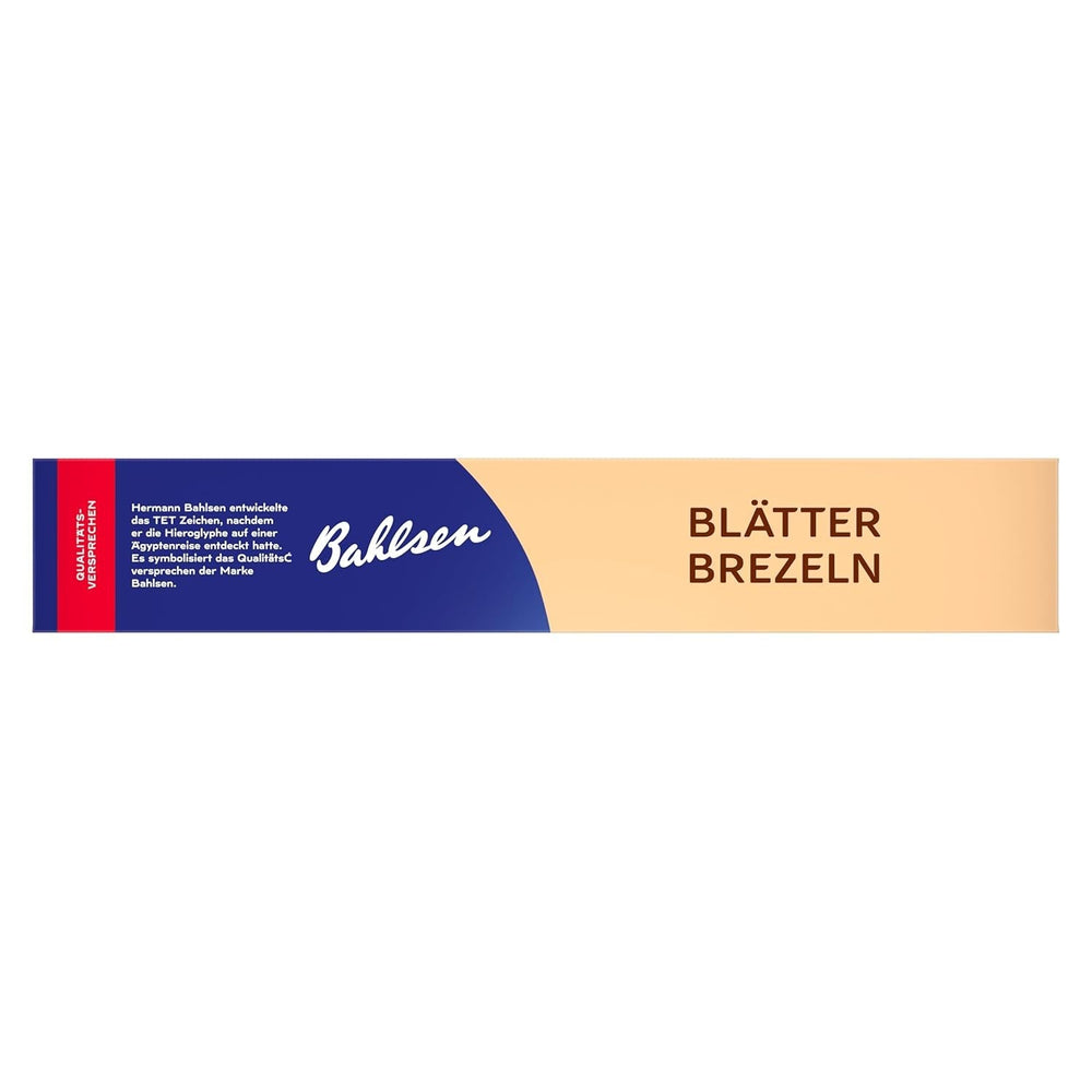 Covrigei foietaj Bahlsen - Pachet de 12 - Foietaj caramelizat în formă de covrig (12 x 100g)