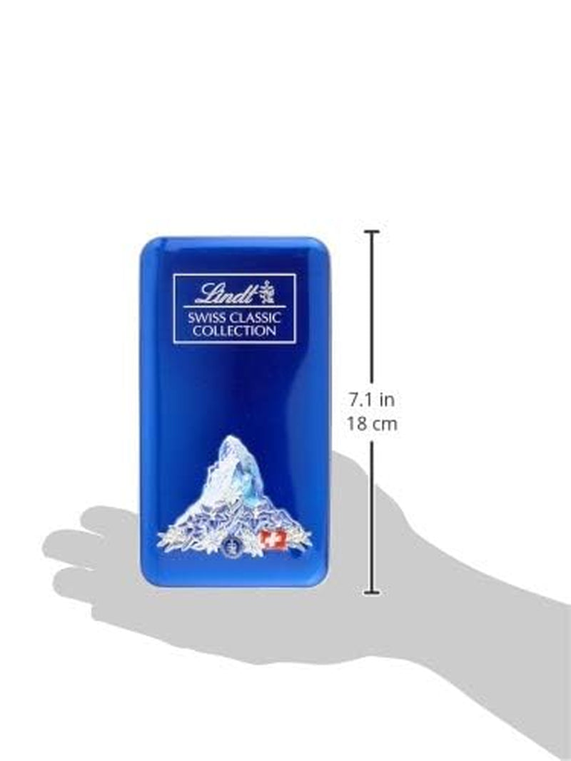 Cutie de ciocolată Lindt Swiss Classic Collection | Batoane de ciocolată cu lapte | Mini batoane de ciocolată | 185g | Cadou de ciocolată