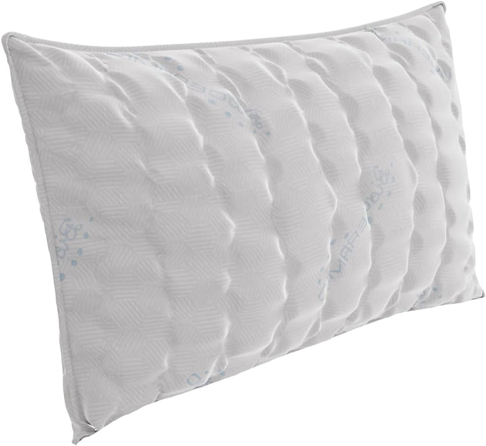 Lenjerie de pat italiană MB Home Italia, pernă, bioceramică, gri deschis, 45 x 75 cm Perne standard Naty Shop