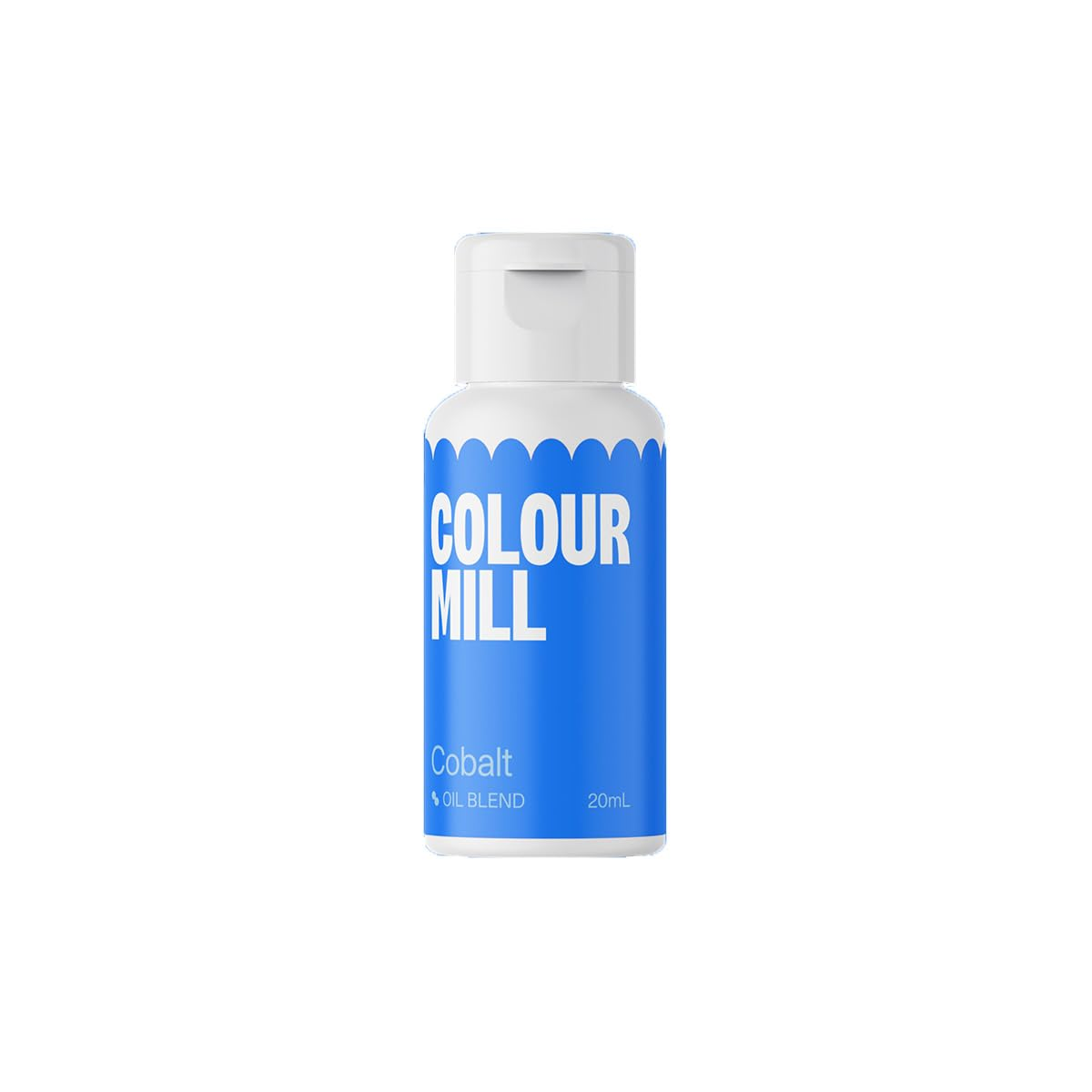Colorant alimentar pe bază de ulei Oil Blend, 20 ml Naty Shop Albastru Cobalt 20 Ml
