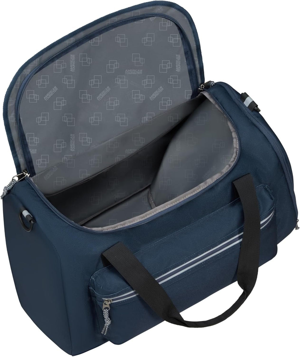 American Tourister BrightUp Zip Geantă de călătorie, 52 cm, 44 L, Albastru (Marine), Albastru (Marine), Geantă de călătorie 52 cm, Genți de voiaj Bagaje și echipament de călătorie Naty Shop
