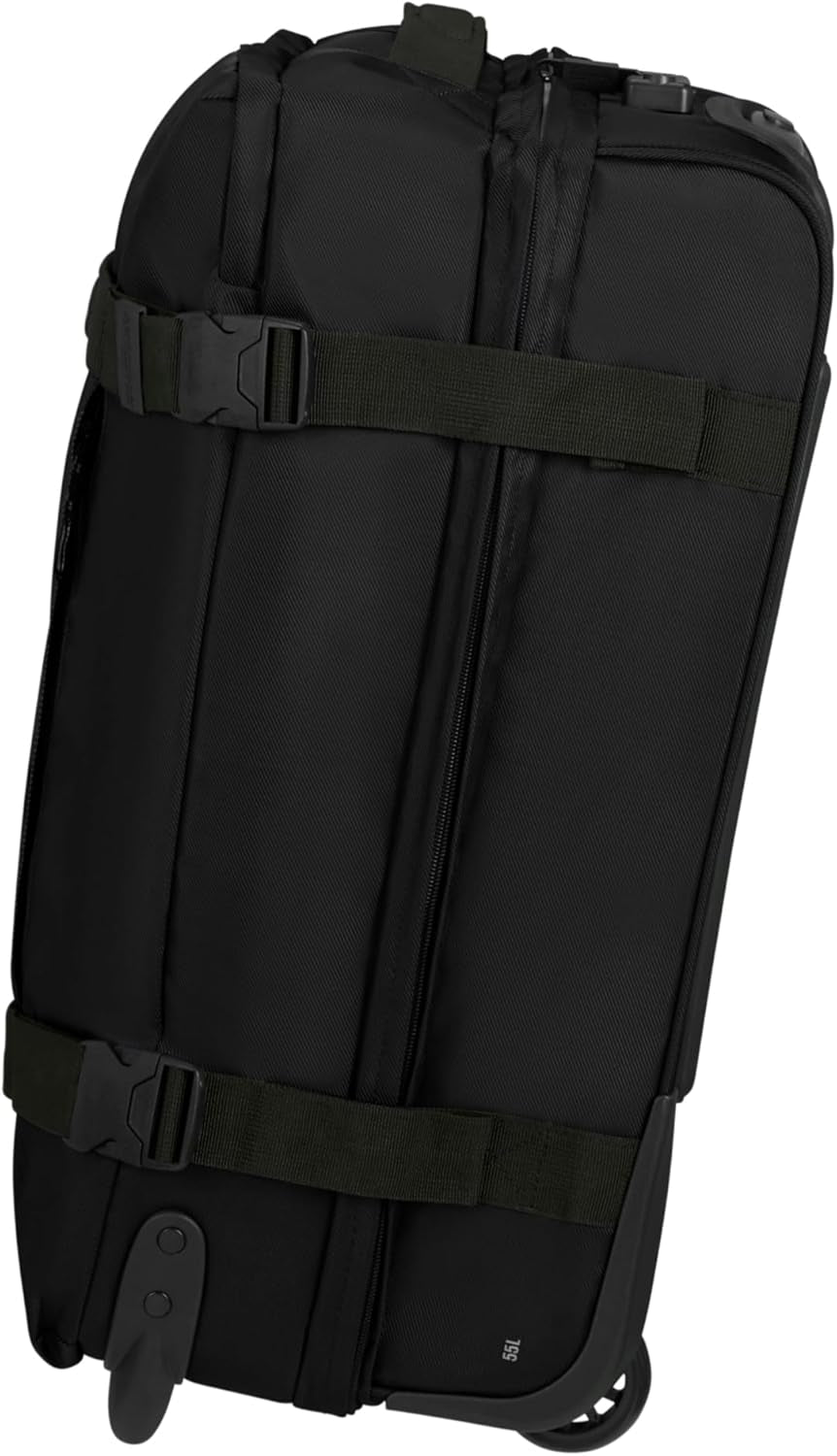 American Tourister Urban Track - Geantă de voiaj cu 2 roți, 55cm, 55L, negru (Asphalt Black) Bagaje și echipament de călătorie Naty Shop