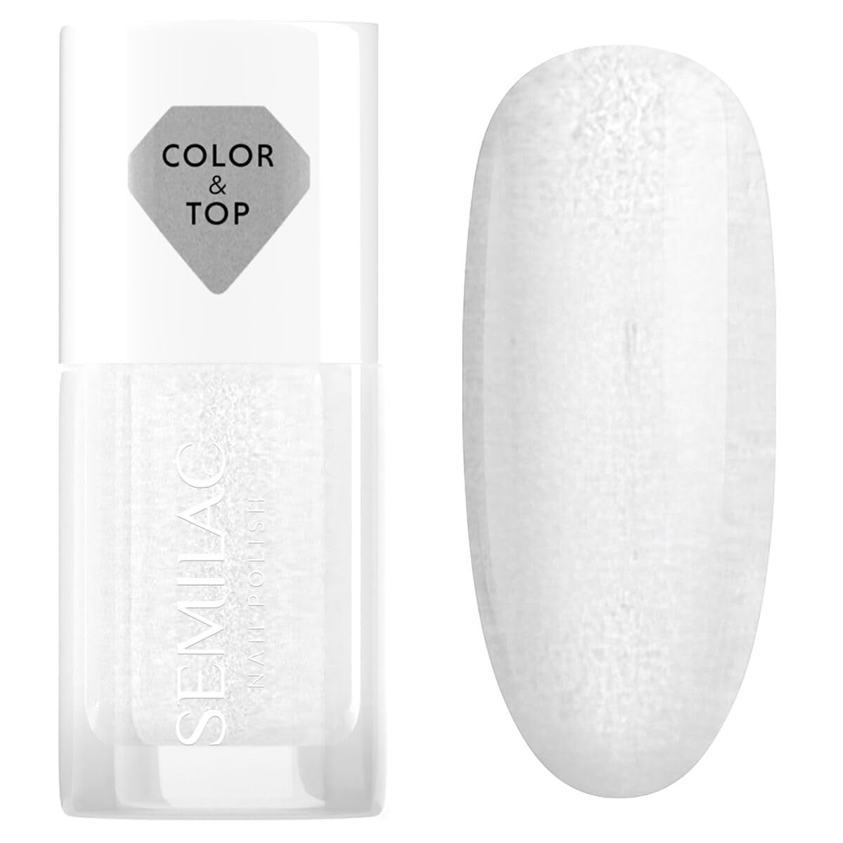 Oja Semilac Top Classic SILVER BLUSH 7 ml