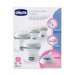 Chicco recipient pentru depozitarea laptelui Step up New Inclusiv tetină din silicon Accesorii Hrana si Alaptare Bebe Naty Shop