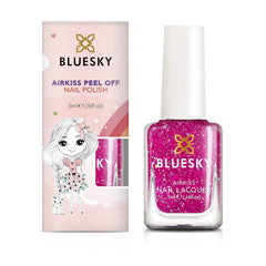Oja pentru unghii BLUESKY Kids – Oja pentru unghii pentru copii, decojibilă, pe bază de apă, fără solvenți, ușor de îndepărtat, 5 ml (Disco Time)