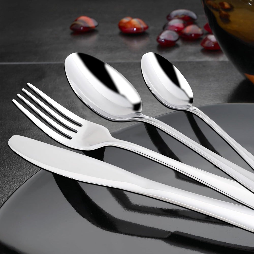 Kitchenboss set tacâmuri 6 persoane: Set de tacâmuri 20 sau 30 de piese Bucatarie Naty Shop