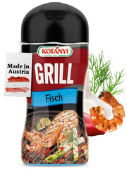 KOTÁNYI Grill Fisch Grillgewürz 80g - Gewürz für Fisch & Meeresfrüchte - Marinade für jede Fischart - Gewürzmischung zum Grillen - [Jetzt für die nächste Grillfeier bestellen!]