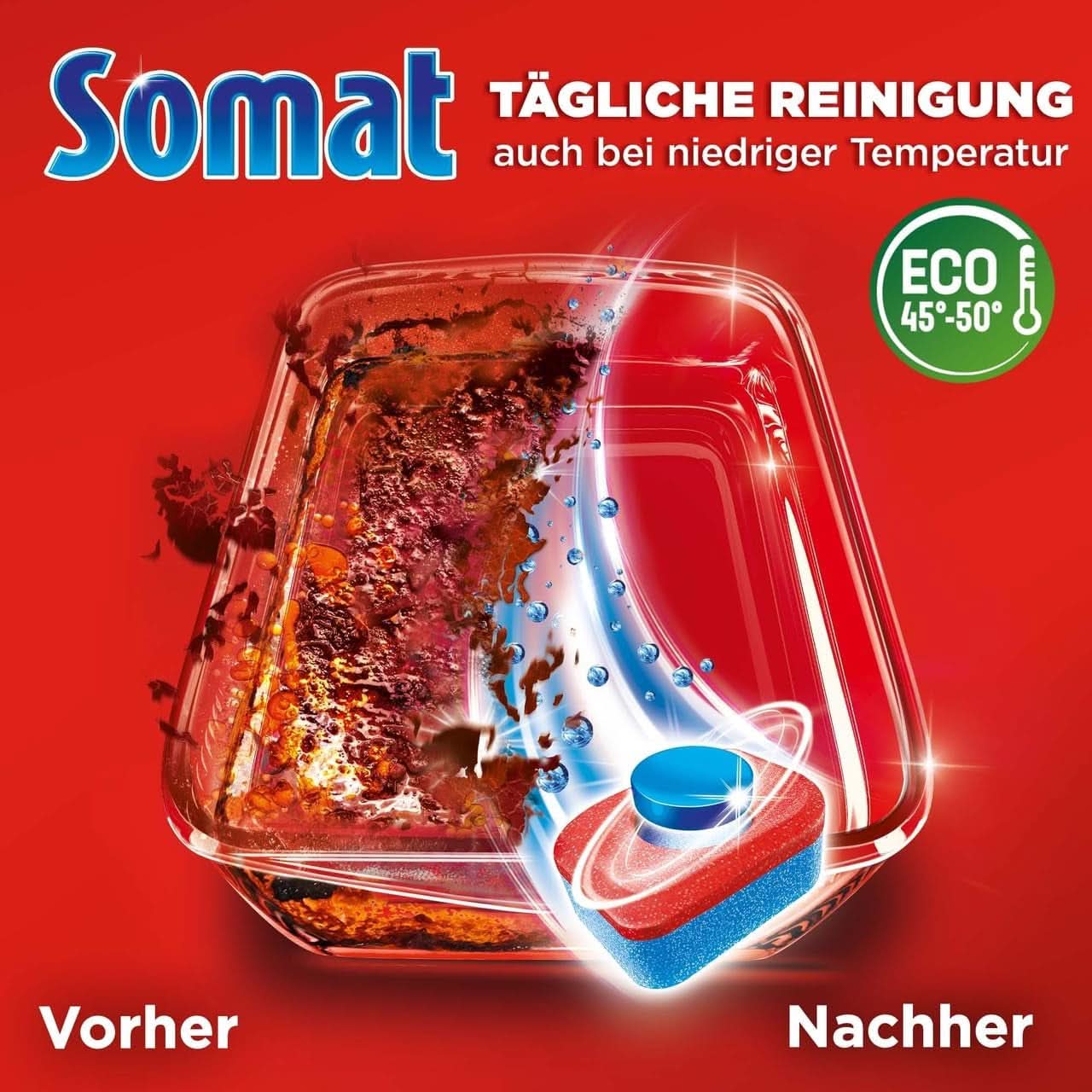 Somat Gold file pentru mașina de spălat vase (105 file) Detergenti Bucatarie Naty Shop