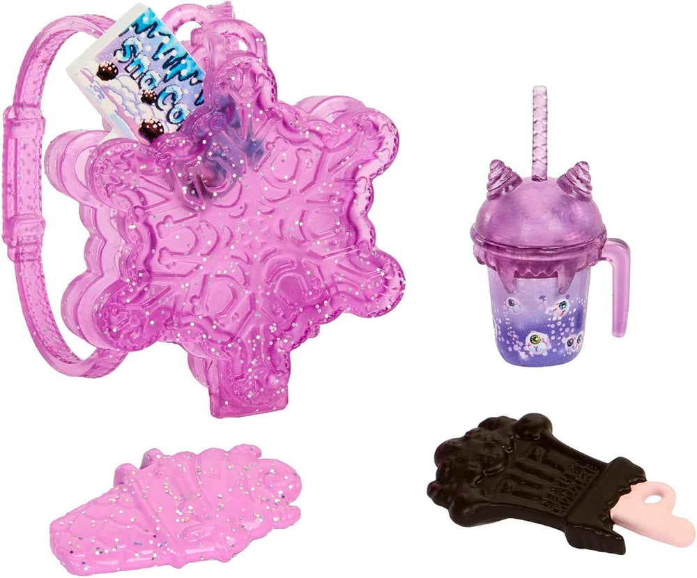 Monster High Abbey Bominable Yeti mit Mammut-Haustier und Accessoires - Spuktastischer Schneeflocken-Look für Kinder ab 4 Jahren, HNF64