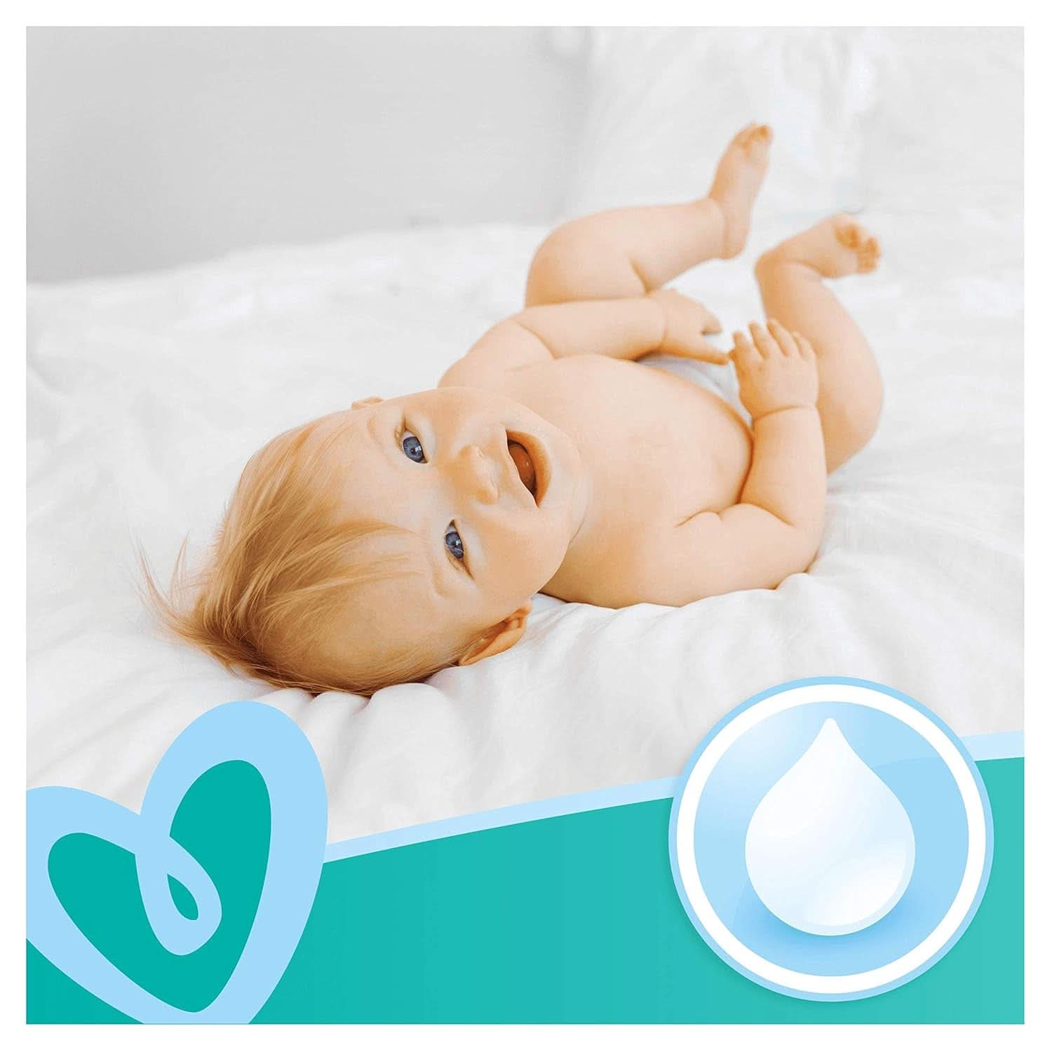 Pampers, Fresh Clean, 80 servetele Servetele Umede Bebelusi Naty Shop