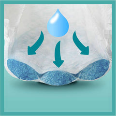 Pampers (versiunea clasica), scutece pentru bebeluși mărimea 4+ (10-15 kg), 100 buc Mama si Copilul Naty Shop