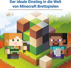 Ravensburger 24615 Minecraft Builders & Biomes Junior - Joc cooperativ pentru copii de la 5 ani în sus, pentru 2-4 jucători