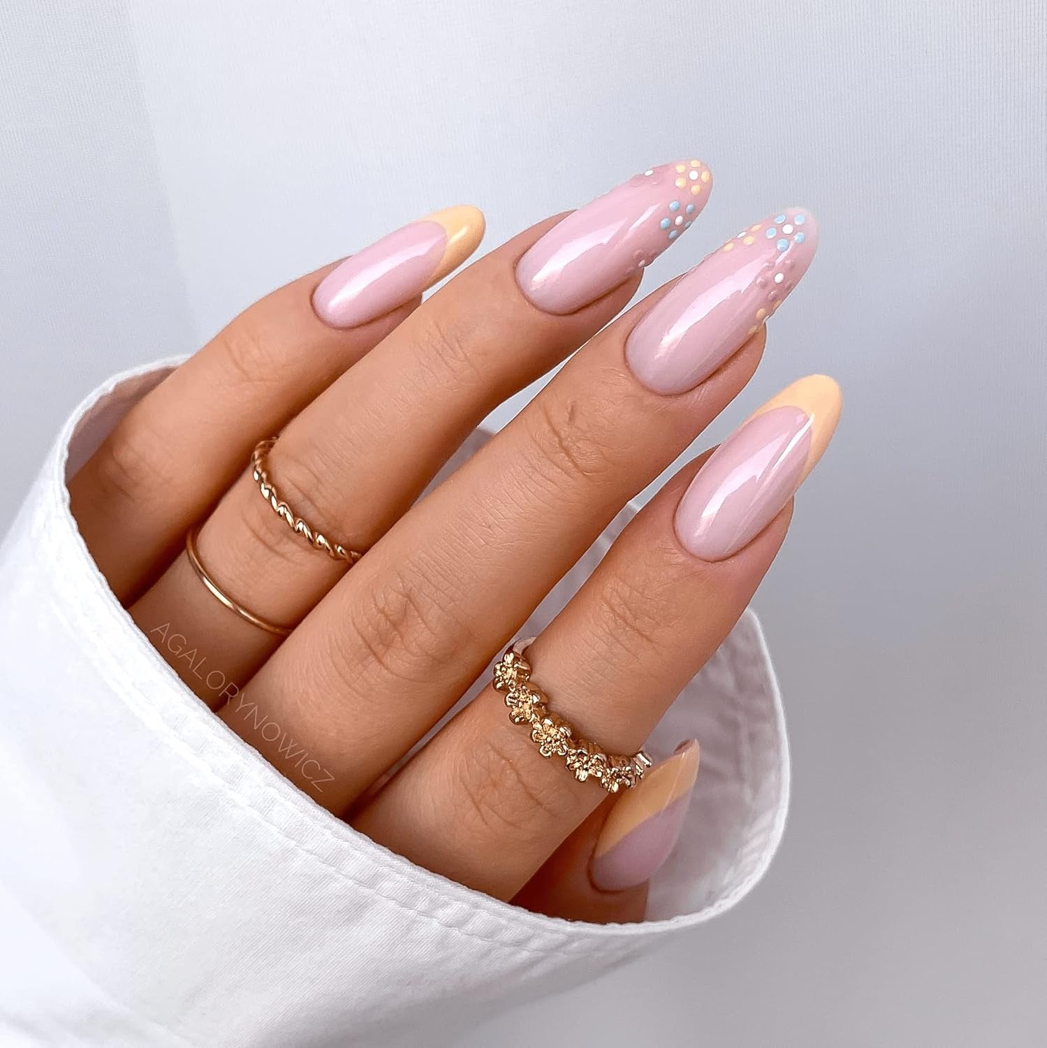 Oja UV Semilac Hybrid 587 Tea Rose 7ml Colecția Fiori