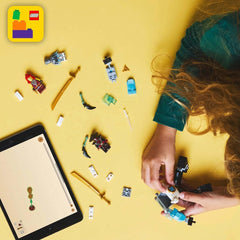 LEGO NINJAGO Zane's Action Mech - Jucărie ninja cu 3 minifigurine pentru jocuri de rol - Set mic de construit și jucat pentru copii - Idee de cadou pentru băieți și fete de la 6 ani 71827 Seturi de constructie Besuche den LEGO-Store