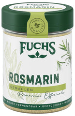 Fuchs Gewürze - Rosmarin gemahlen - zum Würzen von Fisch, Fleisch und Gemüse - natürliche Zutaten - 30 g in wiederverwendbarer, recyclebarer Dose