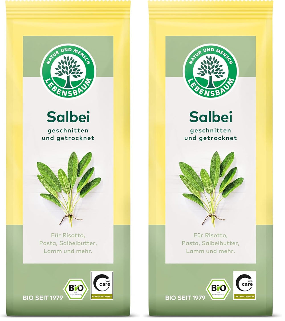 Lebensbaum Liebstöckel geschnitten, Bio-Gewürz mit würzigem Geschmack, Maggi-Kraut für Suppen, Marinaden, Fleisch- und Fisch-Gerichte, vegan, 15g