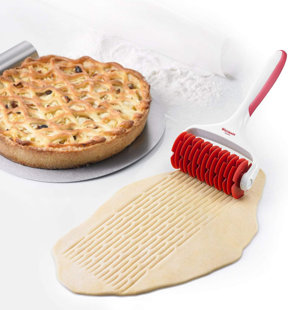 Rolă Westmark cu plasă, lungime: 19,5 cm, plastic, alb/roșu, 32182270