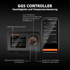 Dezumidificator SPIDER FARMER, Dezumidificator pentru plante de 12L cu control al umidității, Control prin aplicație, Funcție de temporizator 24H pentru corturi de creștere, Dezumidificator electric pentru grădini interioare, apartamente și subsoluri