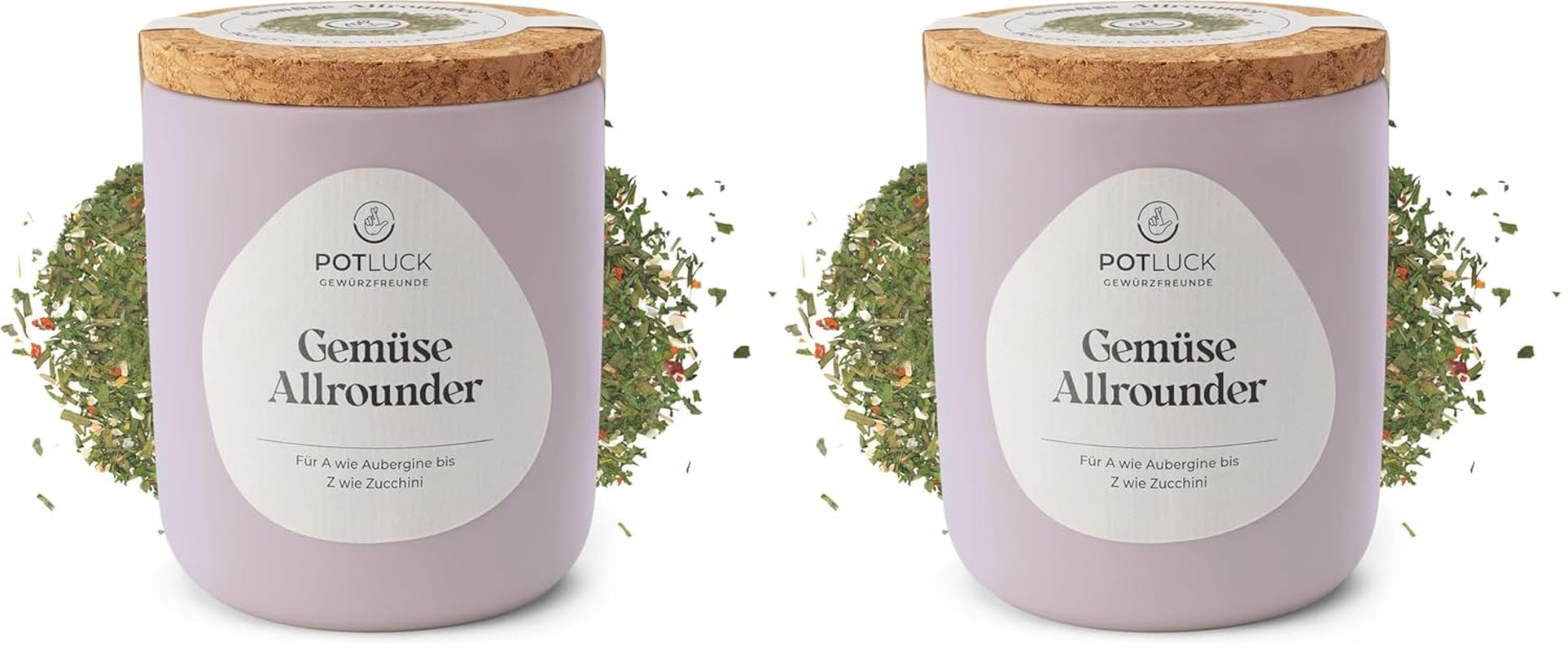 Potluck | Stullen Spice | Gewürzzubereitung im Keramiktopf | 60 g | Vegan, glutenfrei und mit natürlichen Inhaltsstoffen