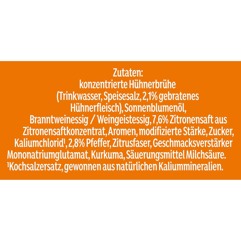 Knorr Schnell gewürzt Kochpaste Gebratenes Hühnchen, Zitrone & Pfeffer einfach & schnell für einen besonders intensiven, geballten Geschmack 165 g