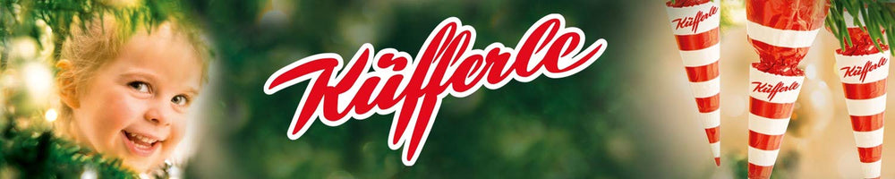 Umbrele de ciocolată Küfferle Polar Silver 810g (60 bucăți)