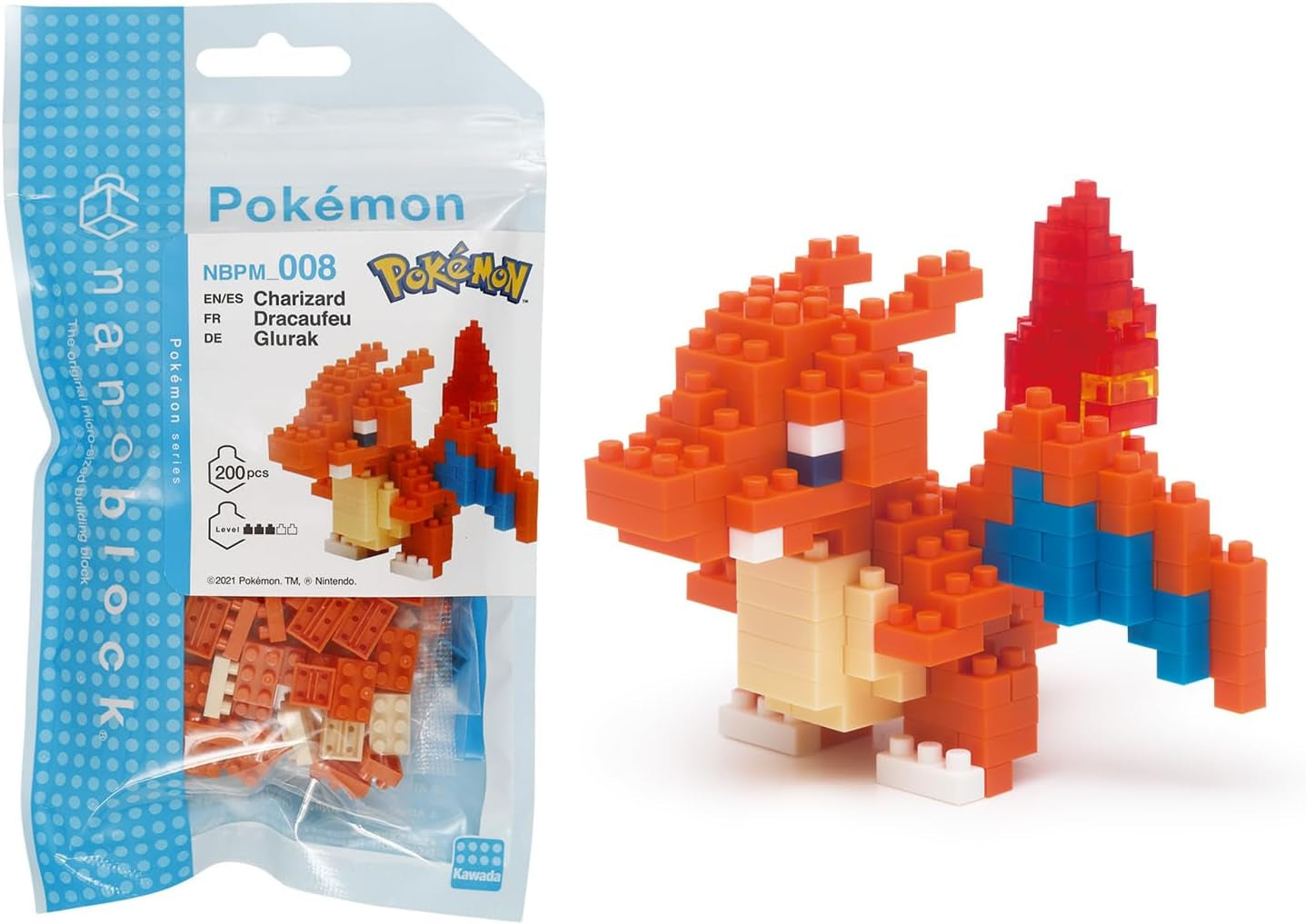 nanoblock Pokemon Pikachu NBPM-001, S