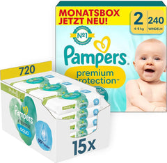 Pachet de început Premium Protection 1 și șervețele umede Aqua