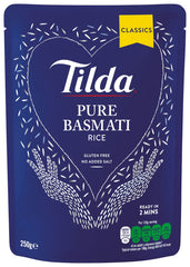 Orez Basmati fiert la abur Tilda, pachet de 6 (6x250g)
