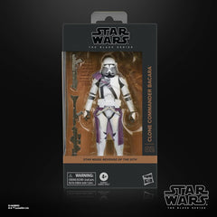 Star Wars seria neagră Clone Commander Bacara, Star Wars: Ahsoka Premium figurină de colecție (15 cm) Action figures Naty Shop
