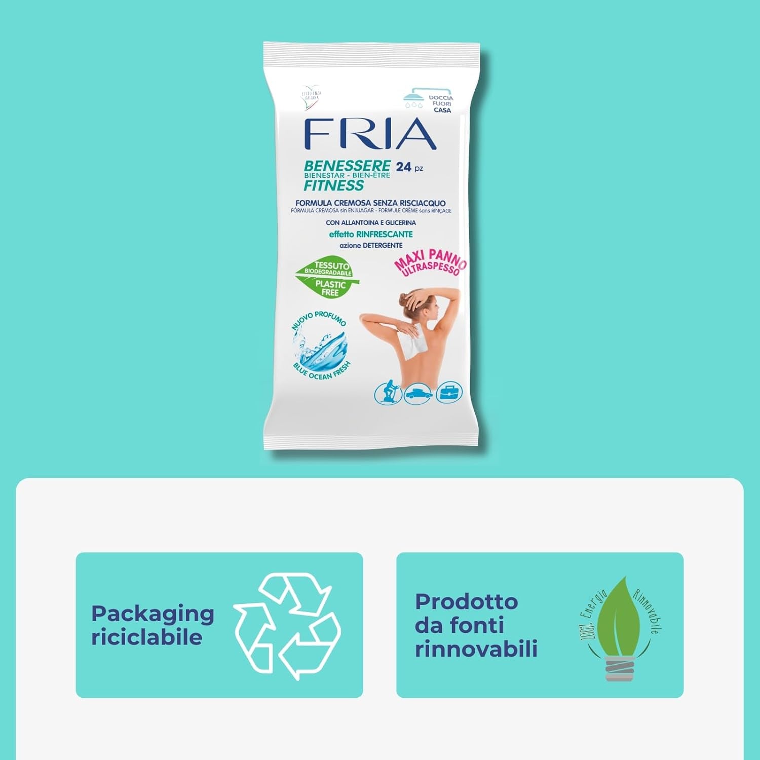 Șervețele pentru bunăstarea corpului 24 de bucăți