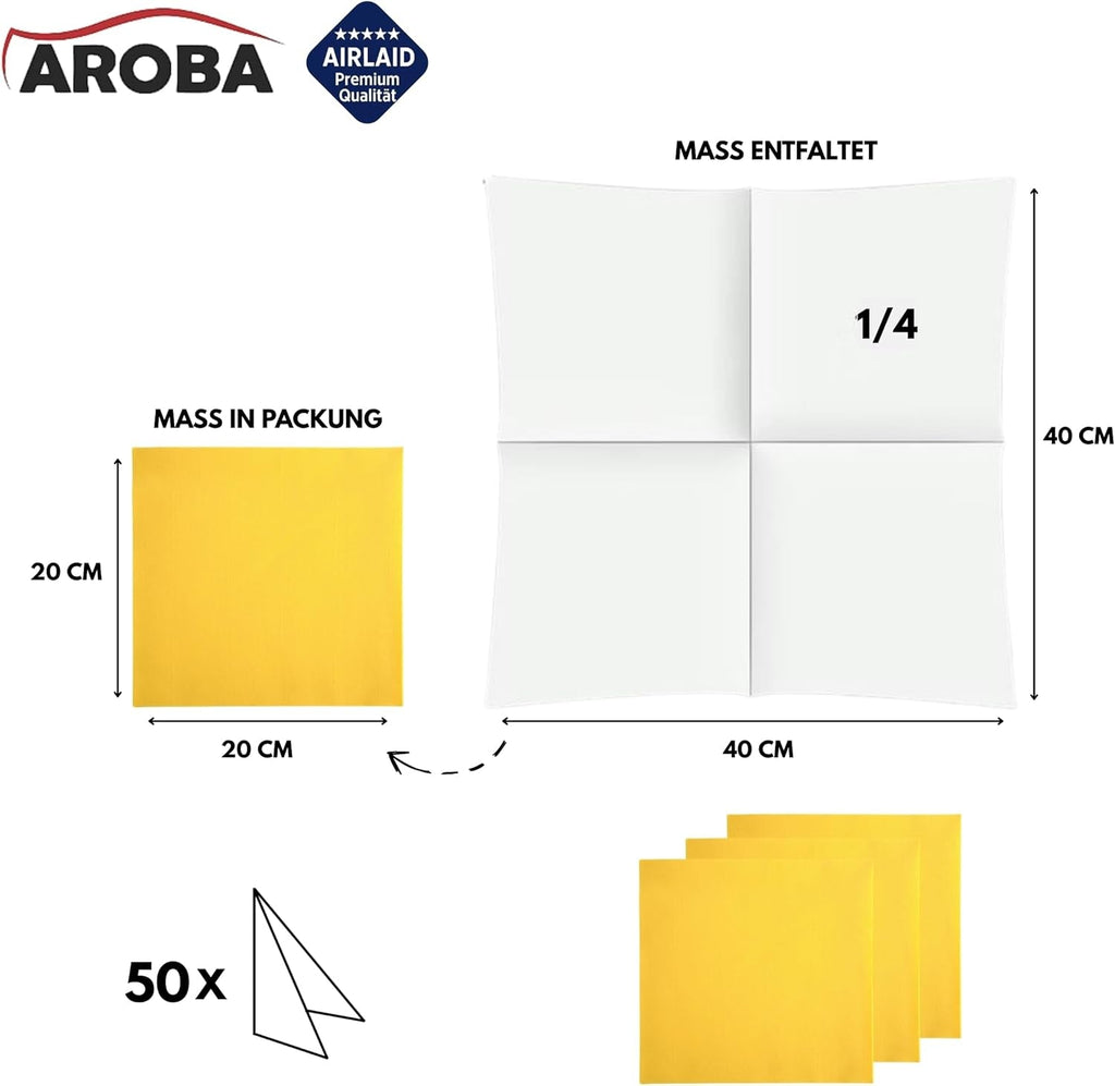 50 șervețele Aroba Airlaid Aspect textil 19 CULORI 40X40 Cm 1/4 fold Șervețele de nuntă de înaltă calitate, aspect textil, pentru aniversări hotel catering sărbători Crăciun nuntă roz