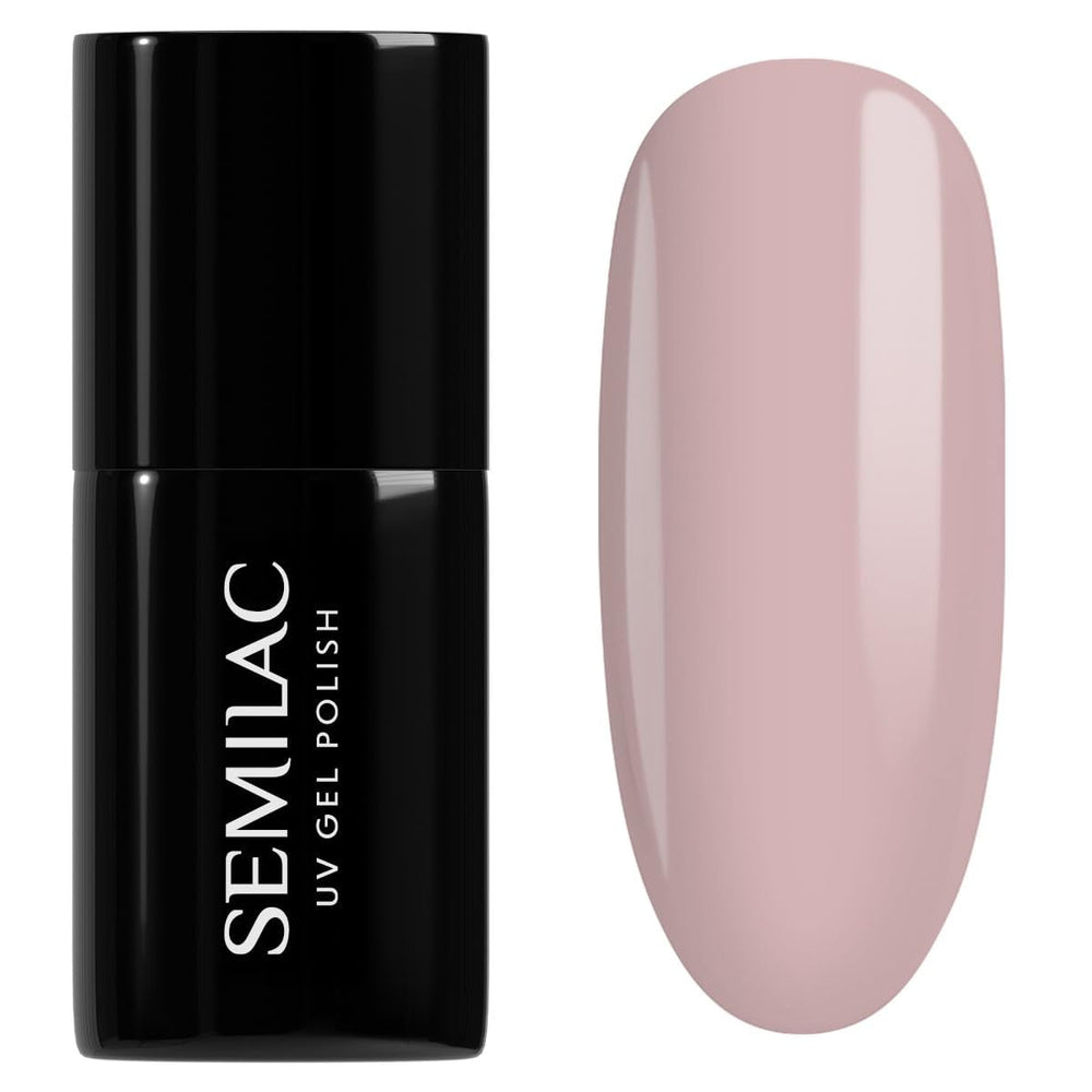 Semilac UV Nagellack Hybrid 404 Black Beans Muffin 7ml Kollektion Tastes of Fall