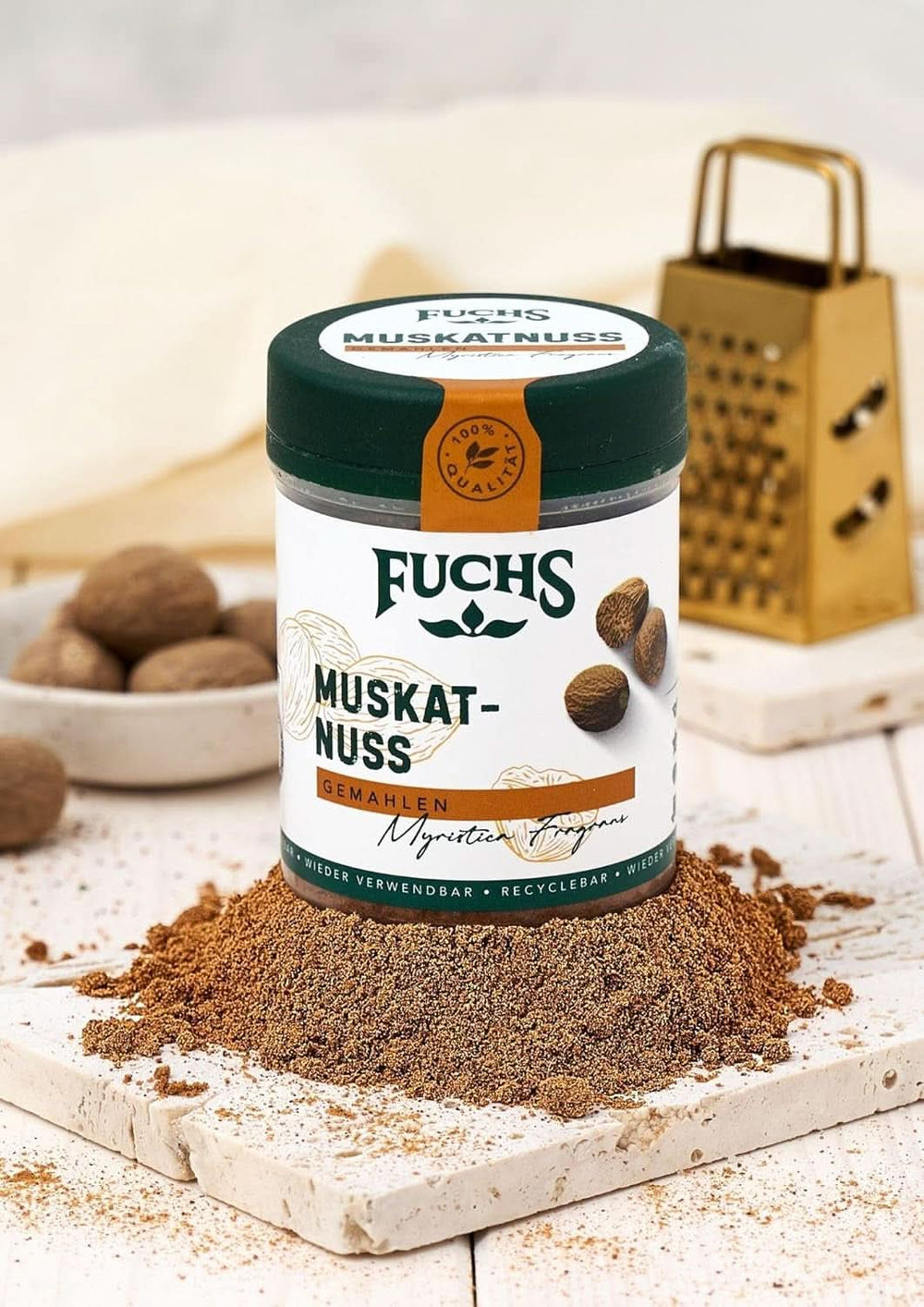 Fuchs Nucșoară măcinată, 50 grame Condimente Naty Shop