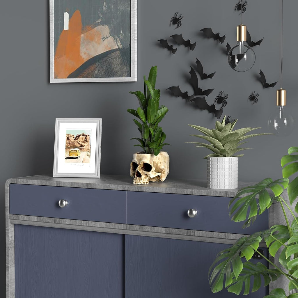 Ghiveci de flori READAEER în formă de craniu