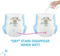 Scutece imprimate pentru adulți 5500-5800 ml, pachet de 2, 3 imprimeuri, asortate aleatoriu - Astro Babies (L)