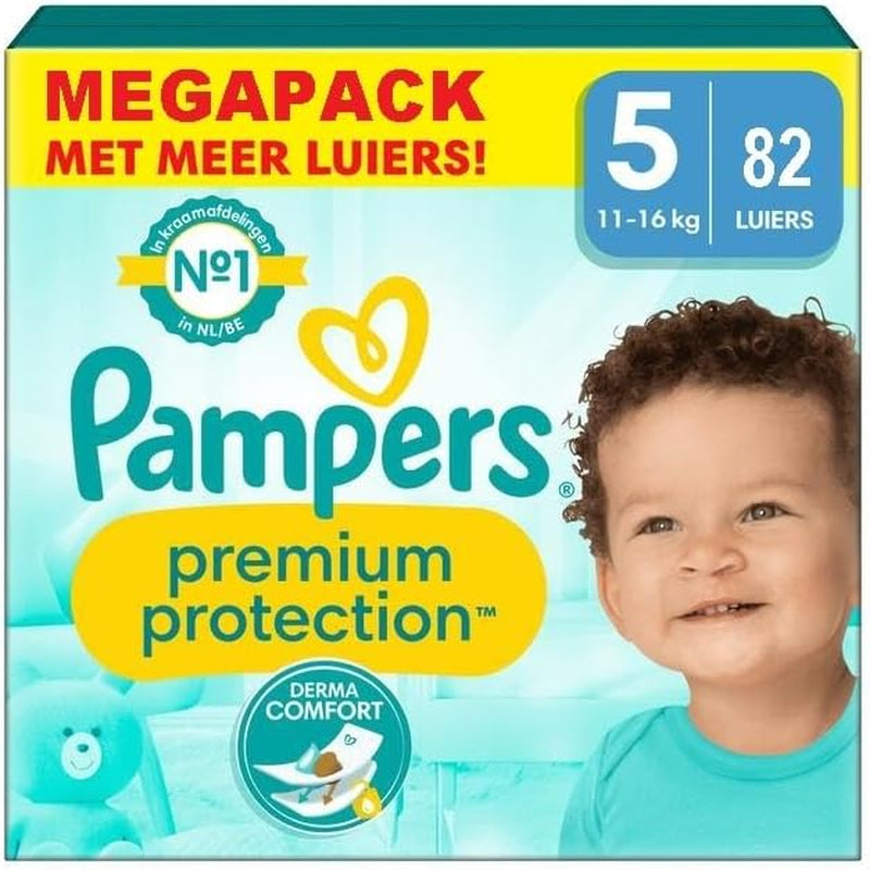 Pampers Premium Protection Mărimea 6, 74 scutece, 13 kg+, numărul 1 pentru confort și protecție a pielii sensibile
