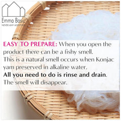 - Shirataki Konjak Nudeln 12x270g | Vegan | Gluten-frei