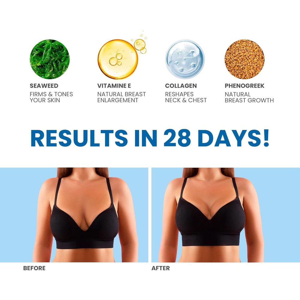 Cremă de mărire a sânilor, Forte Neck Décolleté 200 ml Naty Shop