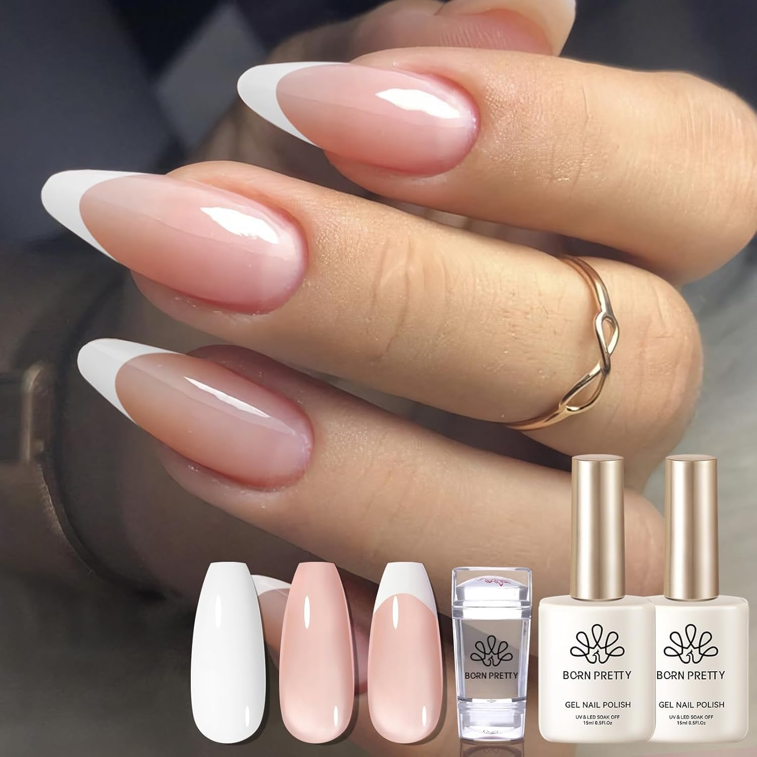 Born Pretty Oja cu Glitter, Rainbow Shining Glitter Super Shine Oja Nail Art Neagră