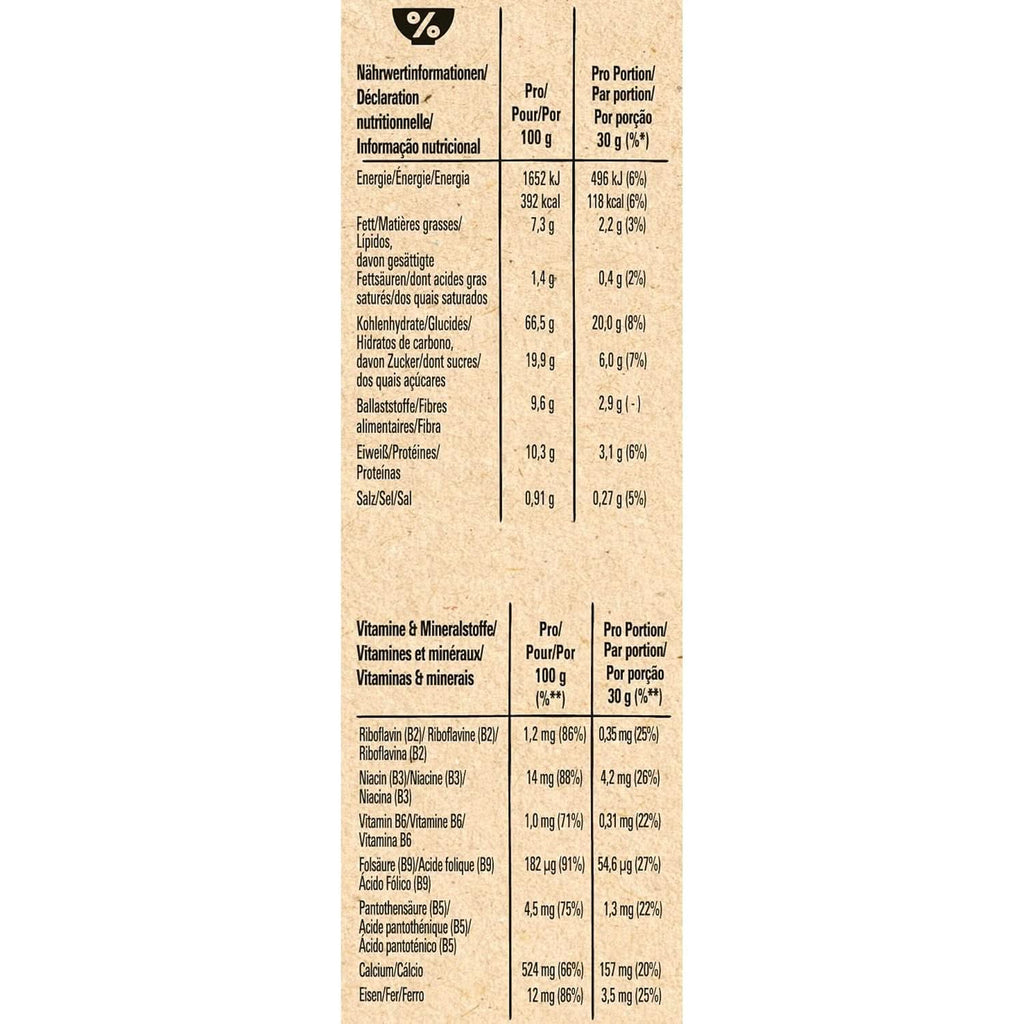 Clusters Migdale, cereale pentru un mic dejun delicios cu fulgi crocanți de migdale, 325 grame Naty Shop