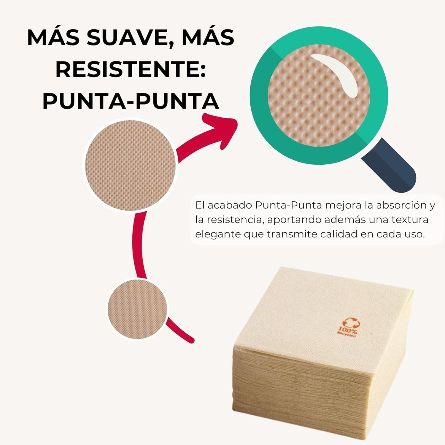 , Șervețel de cocktail din hârtie, 1/4-fold, dantelă, 150 șervețele, alb